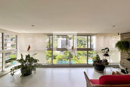 Sala de apartamento à venda com 4 quartos, 272m² em São Conrado, Rio de Janeiro