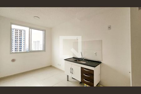 Sala/Cozinha de apartamento à venda com 1 quarto, 24m² em Jardim Prudência, São Paulo