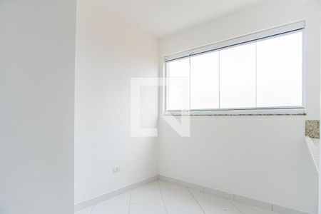 Varanda da Sala de apartamento à venda com 2 quartos, 60m² em Campestre, Santo André