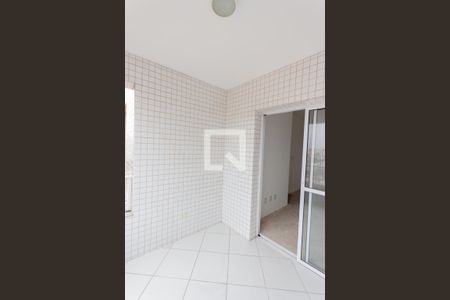 Varanda da Sala de apartamento à venda com 2 quartos, 62m² em Campestre, Santo André