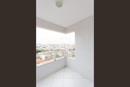 Varanda da Sala de apartamento à venda com 2 quartos, 62m² em Campestre, Santo André