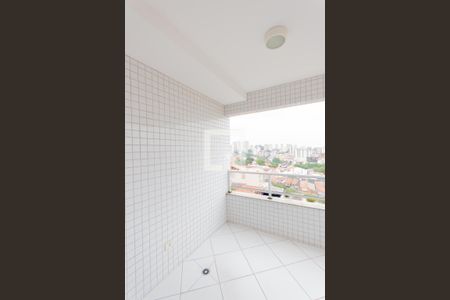 Varanda da Sala de apartamento à venda com 2 quartos, 62m² em Campestre, Santo André