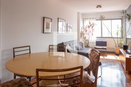 Sala de apartamento à venda com 1 quarto, 50m² em Vila Anglo Brasileira, São Paulo