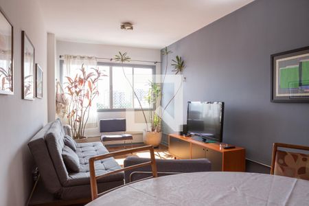 Sala de apartamento à venda com 1 quarto, 50m² em Vila Anglo Brasileira, São Paulo