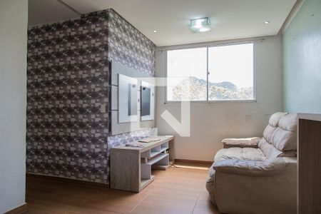Sala de apartamento à venda com 2 quartos, 44m² em Vargem Grande, Rio de Janeiro