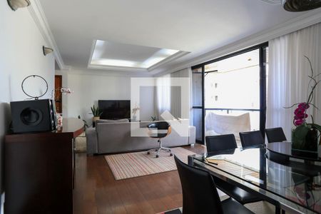Sala de apartamento à venda com 4 quartos, 150m² em Funcionários, Belo Horizonte