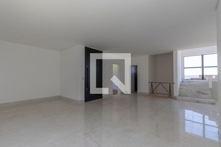 Sala de casa de condomínio à venda com 4 quartos, 344m² em Alphaville, Nova Lima