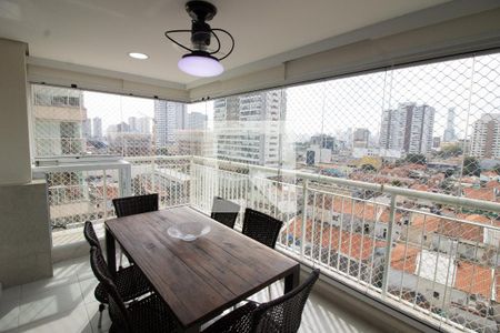 Varanda gourmet de apartamento à venda com 2 quartos, 70m² em Quarta Parada, São Paulo