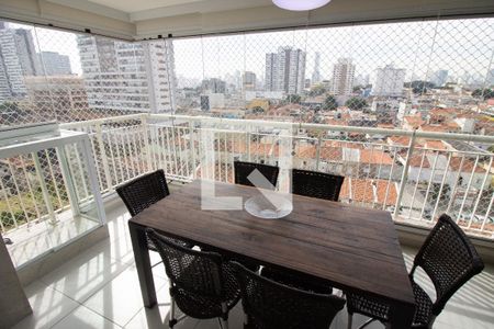 Varanda gourmet de apartamento à venda com 2 quartos, 70m² em Quarta Parada, São Paulo