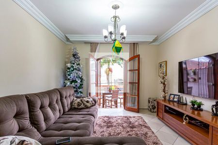 Sala de casa à venda com 3 quartos, 145m² em Vila Humaita, Santo André