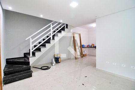 Sala/Cozinha de casa à venda com 2 quartos, 120m² em Vila Curuca, Santo André