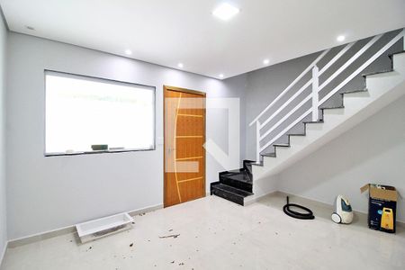 Sala/Cozinha de casa à venda com 2 quartos, 120m² em Vila Curuca, Santo André