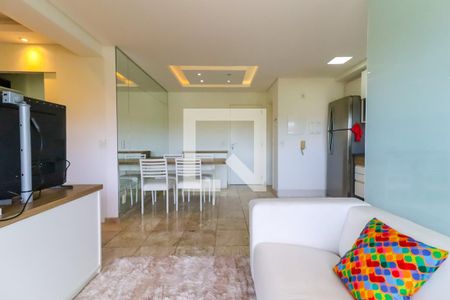 Sala de apartamento à venda com 1 quarto, 54m² em Morumbi, São Paulo