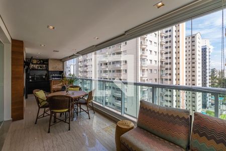 Varanda Gourmet de apartamento à venda com 3 quartos, 243m² em Alphaville Industrial, Barueri