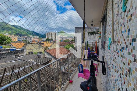 Varanda da Sala de apartamento para alugar com 2 quartos, 90m² em Engenho de Dentro, Rio de Janeiro