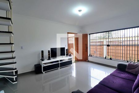 Sala de casa à venda com 3 quartos, 137m² em Parque Oratório, Santo André