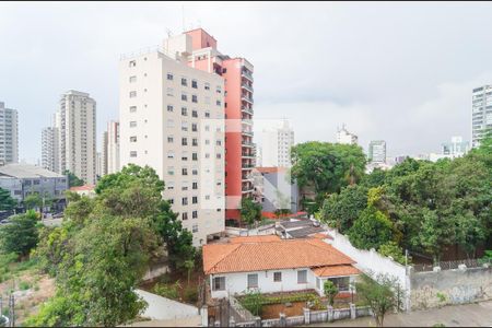 Vista da Sala de apartamento à venda com 1 quarto, 34m² em Mirandópolis, São Paulo