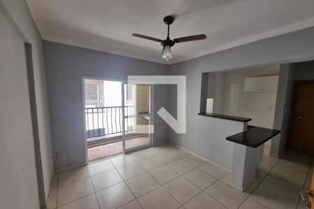 Sala de apartamento para alugar com 1 quarto, 42m² em Nova Aliança, Ribeirão Preto