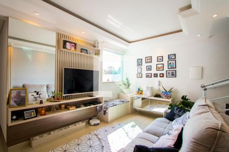 Sala de apartamento à venda com 2 quartos, 138m² em Vila Bastos, Santo André
