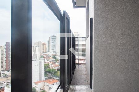 Mini Varanda de kitnet/studio à venda com 1 quarto, 28m² em Chácara Inglesa, São Paulo