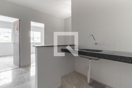 Cozinha de apartamento para alugar com 2 quartos, 45m² em Jardim Vitoria, Belo Horizonte