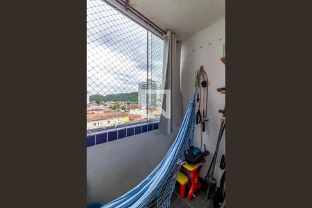 Varanda de apartamento para alugar com 2 quartos, 52m² em Canto do Forte, Praia Grande