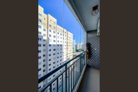 Varanda da Sala de apartamento para alugar com 1 quarto, 28m² em Brás, São Paulo