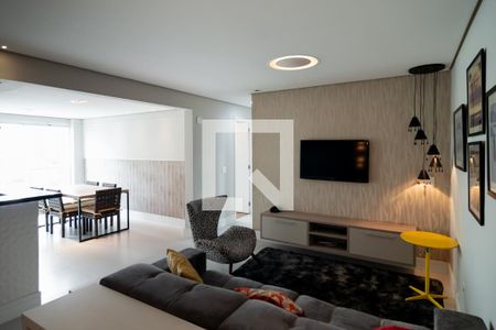 Sala de apartamento à venda com 2 quartos, 69m² em Vila Gertrudes, São Paulo