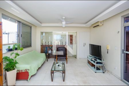 Sala 2 de apartamento à venda com 3 quartos, 165m² em Alto Barroca, Belo Horizonte