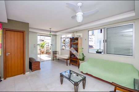 Sala 2 de apartamento à venda com 3 quartos, 165m² em Alto Barroca, Belo Horizonte