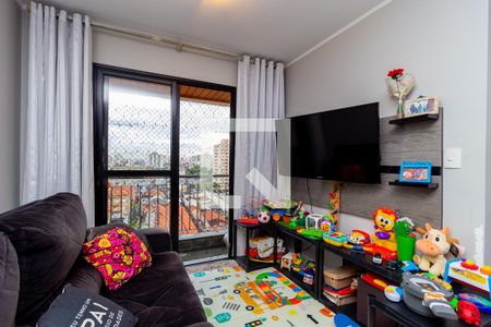 Sala de Estar de apartamento para alugar com 3 quartos, 70m² em Brás, São Paulo