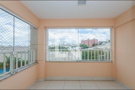 Varanda da Sala de apartamento para alugar com 3 quartos, 75m² em Prado, Belo Horizonte