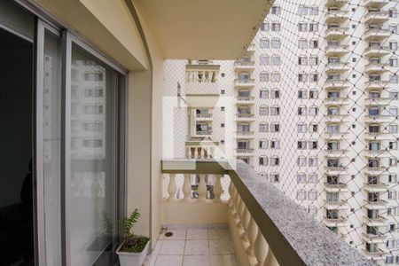 Varanda da Sala de apartamento à venda com 3 quartos, 97m² em Vila Regente Feijó, São Paulo