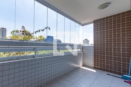 Varanda da Sala de apartamento à venda com 3 quartos, 76m² em Vila Gumercindo, São Paulo