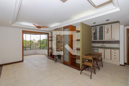 Sala de apartamento à venda com 2 quartos, 96m² em Petrópolis, Porto Alegre