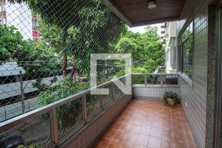 Varanda da Sala de apartamento à venda com 4 quartos, 144m² em Tijuca, Rio de Janeiro