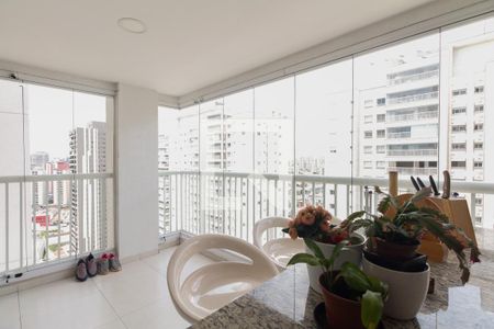 Varanda Gourmet  de apartamento à venda com 2 quartos, 92m² em Tatuapé, São Paulo