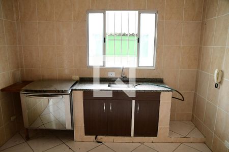 Cozinha de apartamento para alugar com 1 quarto, 70m² em Rio Cotia, Cotia