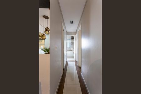 Corredor de apartamento à venda com 3 quartos, 57m² em Vila Homero Thon, Santo André