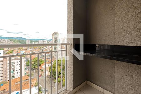 Varanda da Sala de apartamento à venda com 2 quartos, 65m² em Vila Milton, Guarulhos
