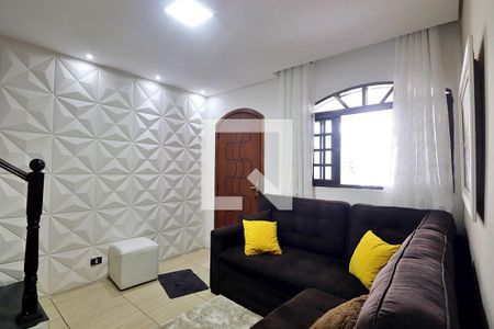 Sala de casa à venda com 3 quartos, 103m² em Vila Curuçá, Santo André