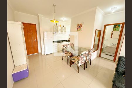 Sala de Jantar de apartamento para alugar com 1 quarto, 52m² em Guilhermina, Florianópolis