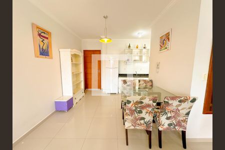 Sala de Jantar de apartamento para alugar com 1 quarto, 52m² em Guilhermina, Florianópolis