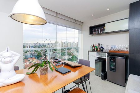 Sala de apartamento para alugar com 1 quarto, 67m² em Brooklin Paulista, São Paulo