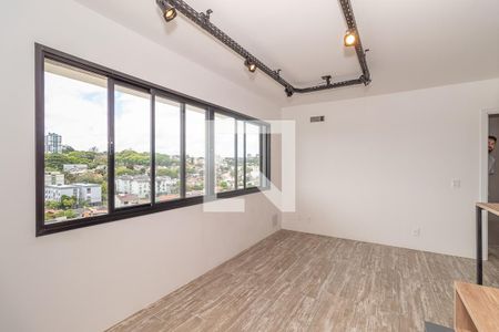 Sala  de apartamento para alugar com 1 quarto, 43m² em Jardim do Salso, Porto Alegre