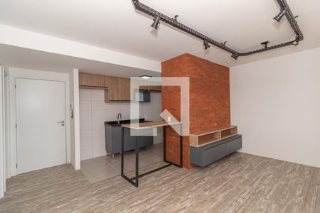 Sala  de apartamento para alugar com 1 quarto, 43m² em Jardim do Salso, Porto Alegre