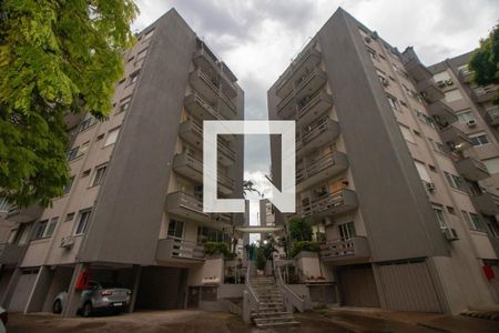 Fachada do Condomínio de apartamento à venda com 1 quarto, 45m² em Jardim Lindóia, Porto Alegre