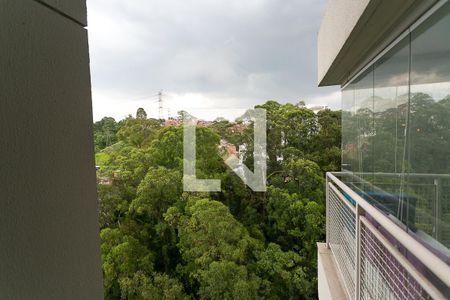 Sala  vista de apartamento à venda com 2 quartos, 80m² em Vila Andrade, São Paulo