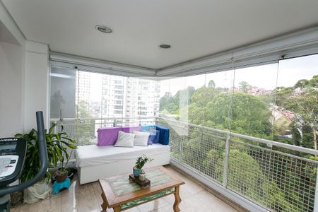 Varanda de apartamento à venda com 2 quartos, 80m² em Vila Andrade, São Paulo