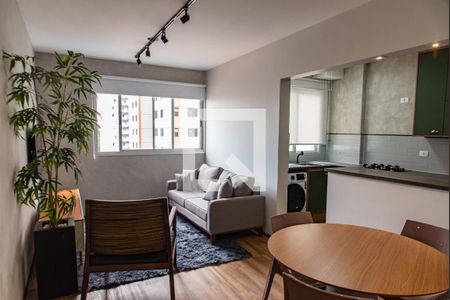 Sala de apartamento à venda com 1 quarto, 47m² em Ipiranga, São Paulo